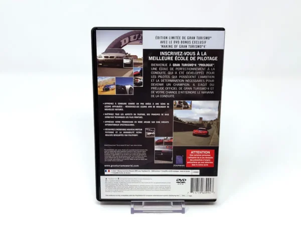 Parte trasera de Gran Turismo 4: Prologue (FRA) (Rebajado) para PlayStation 2, edición PAL Francia