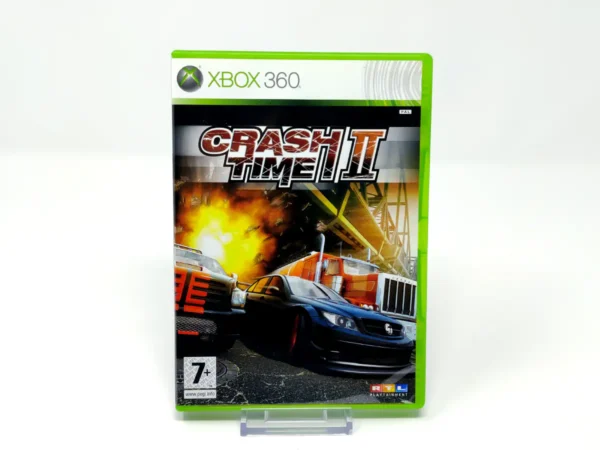 Portada de Crash Time II (ESP) para XBOX 360, edición PAL España, de segunda mano