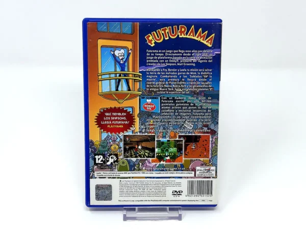 Futurama (Carátula + Manual) (ESP) para PlayStation 2, edición PAL España, de segunda mano
