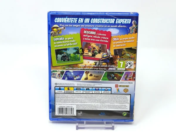 Parte trasera de Lego Worlds (ESP) (Precintado) para PlayStation 4, edición PAL España