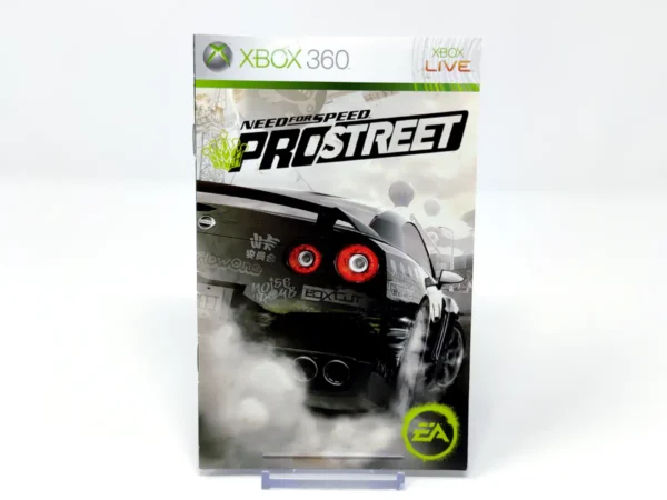 Need for Speed: ProStreet (ESP) (Manual) para XBOX 360, edición PAL España, de segunda mano
