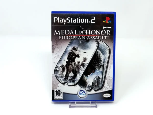 Portada de Medal of Honor: European Assault (ESP) para PlayStation 2, edición PAL España, de segunda mano