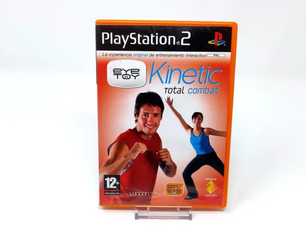 Portada de EyeToy: Kinetic Total Combat (ESP) (v2) para PlayStation 2, edición PAL España, de segunda mano