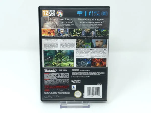 Parte trasera de Pandora's Tower (ESP) para Nintendo Wii, edición PAL España