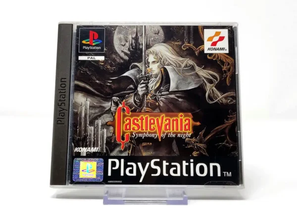Portada de Castlevania: Symphony of the Night (ESP) para PlayStation 1, edición PAL España, de segunda mano