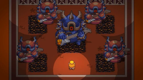 Lateral de la caja de Cadence of Hyrule: Crypt of the NecroDancer Featuring The Legend of Zelda (ESP) para Nintendo Switch