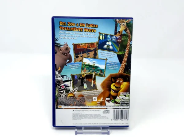 Parte trasera de Madagascar (ESP) (Rebajado) para PlayStation 2, edición PAL España
