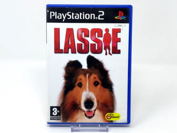 Portada de Lassie (ESP) para PlayStation 2, edición PAL España, de segunda mano