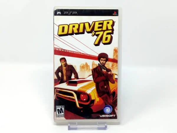Portada de Driver 76 (USA) (Rebajado) para PSP, edición NTSC USA, de segunda mano