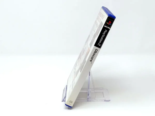 Lateral de la caja de ObsCure (ESP) para PlayStation 2
