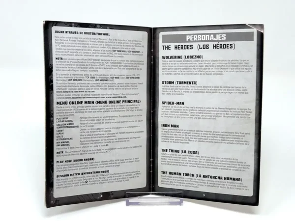 Marvel Nemesis: La Rebelión de los Imperfectos (ESP) (Manual) para PlayStation 2, edición PAL España, de segunda mano