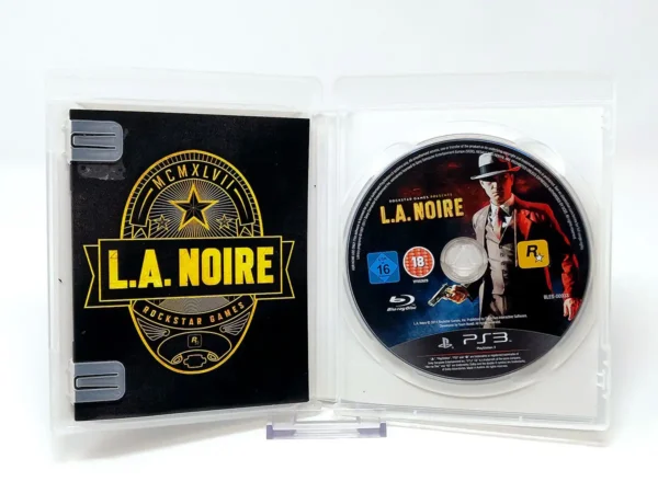 Interior del juego L.A. Noire (ESP) (Rebajado) para PlayStation 3 con disco y manual