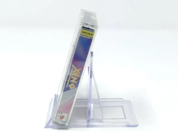 Lateral de la caja de Xeno para Sinclair ZX Spectrum