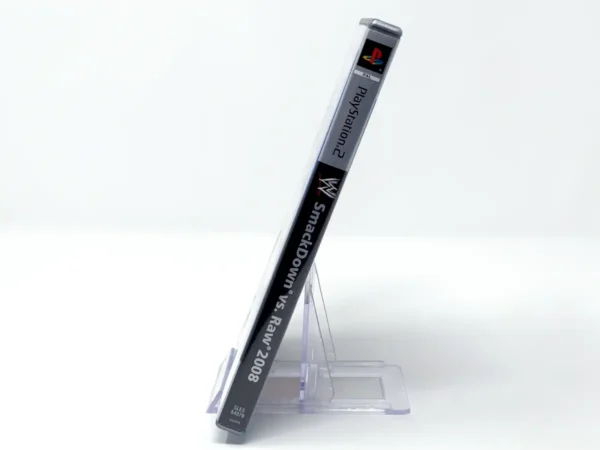Lateral de la caja de WWE SmackDown vs. Raw 2008 (ESP) (Platinum) para PlayStation 2