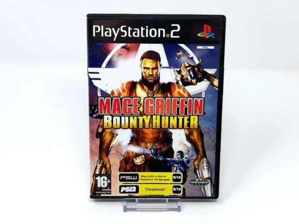 Portada de Mace Griffin: Bounty Hunter (UK) (Rebajado) para PlayStation 2, edición PAL UK, de segunda mano