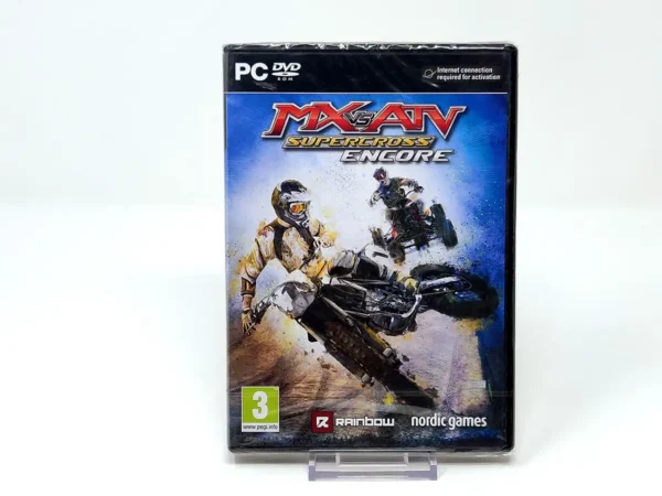 Portada de MX vs ATV: Supercross Encore (ESP) (Precintado) para PC, edición PAL España, nuevo