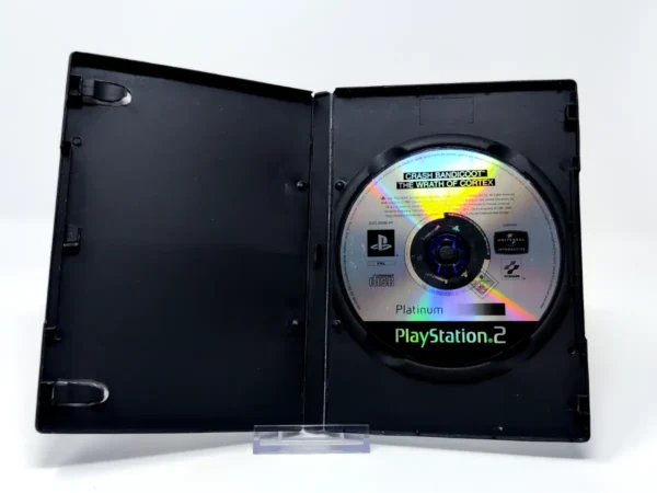 Interior del juego Crash Bandicoot: La Venganza de Cortex (ESP) (Platinum) (Rebajado) para PlayStation 2 con disco y manual