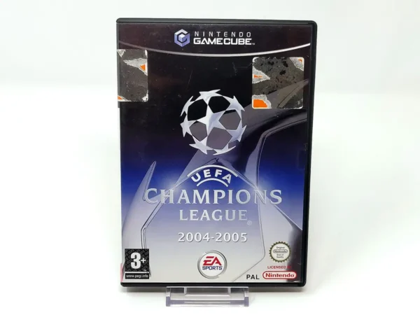 Portada de UEFA Champions League 2004-2005 (ESP) (Rebajado) para Nintendo GameCube, edición PAL España, de segunda mano