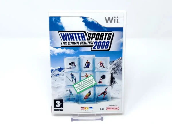 Portada de Winter Sports 2008: The Ultimate Challenge (ESP) para Nintendo Wii, edición PAL España, de segunda mano