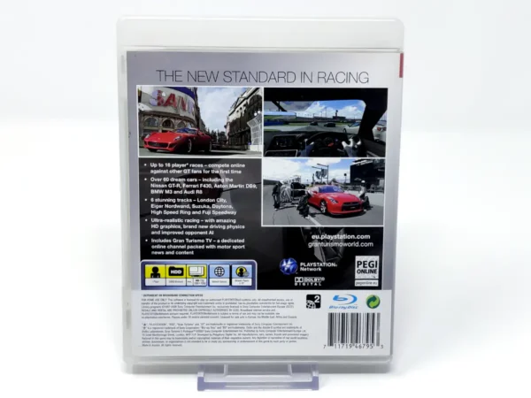 Parte trasera de Gran Turismo 5: Prologue (UK) (Rebajado) para PlayStation 3, edición PAL UK