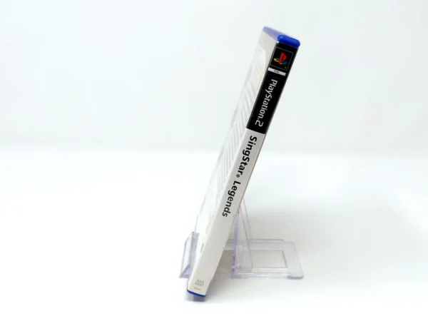 Lateral de la caja de SingStar Legends (ESP) para PlayStation 2