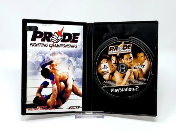 Lateral de la caja de Pride FC: Fighting Championships (FRA) para PlayStation 2