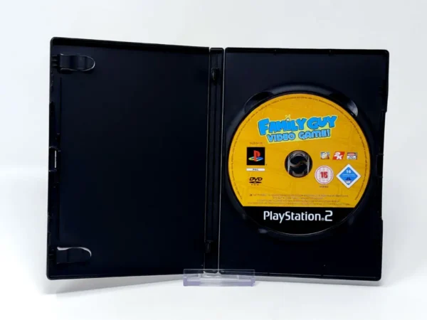 Interior del juego Padre de Familia: El Videojuego (ESP) (Rebajado) para PlayStation 2 con disco y manual
