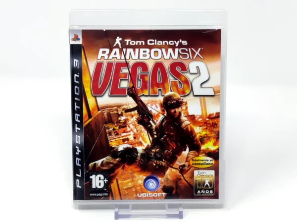 Portada de Tom Clancy's Rainbow Six: Vegas 2 (ESP) para PlayStation 3, edición PAL España, de segunda mano