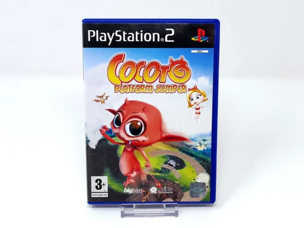 Portada de Cocoto Platform Jumper (ESP) para PlayStation 2, edición PAL España, de segunda mano