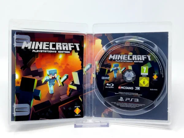 Interior del juego Minecraft: PlayStation 3 Edition (ESP) (Rebajado) para PlayStation 3 con disco y manual