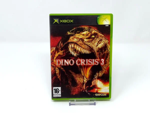 Portada de Dino Crisis 3 (ESP) para XBOX, edición PAL España, de segunda mano
