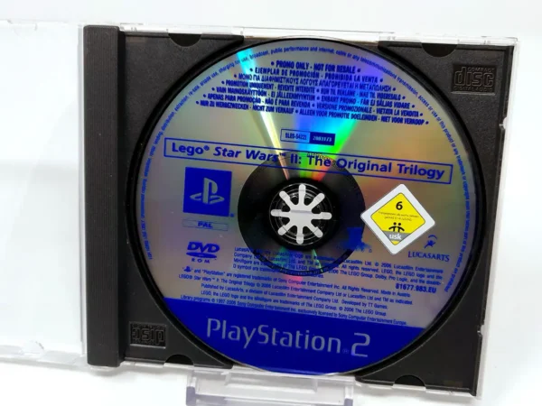 LEGO Star Wars II: La Trilogía Original (ESP) (Disco) (Promo) para PlayStation 2, edición PAL España, de segunda mano