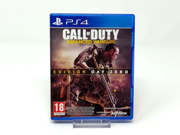 Portada de Call of Duty: Advanced Warfare (Day Zero) (ESP) para PlayStation 4, edición PAL España, de segunda mano