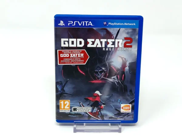 Portada de God Eater 2: Rage Burst (ESP) para PS Vita, edición PAL España, de segunda mano