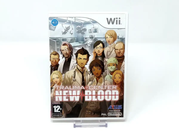 Portada de Trauma Center: New Blood (ESP) para Nintendo Wii, edición PAL España, de segunda mano