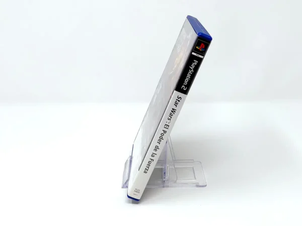 Lateral de la caja de Star Wars: El Poder de la Fuerza (ESP) para PlayStation 2