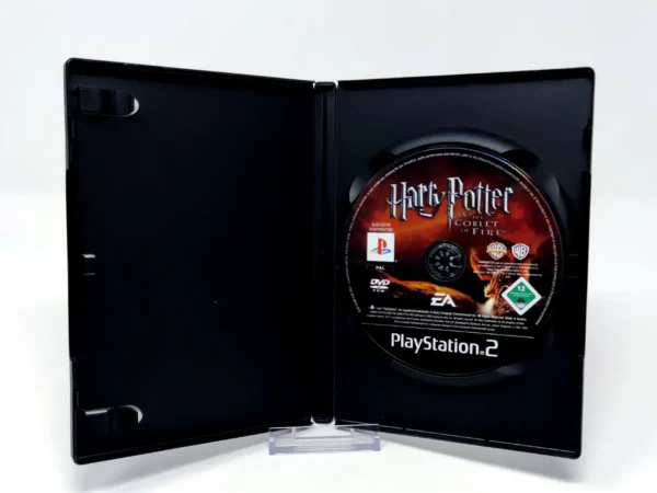 Interior del juego Harry Potter y el Cáliz de Fuego (ESP) (Rebajado) para PlayStation 2 con disco y manual