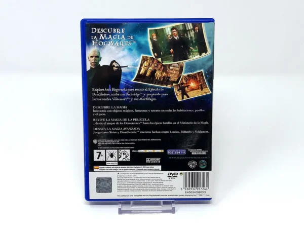 Parte trasera de Harry Potter y la Orden del Fénix (ESP) (Rebajado) para PlayStation 2, edición PAL España