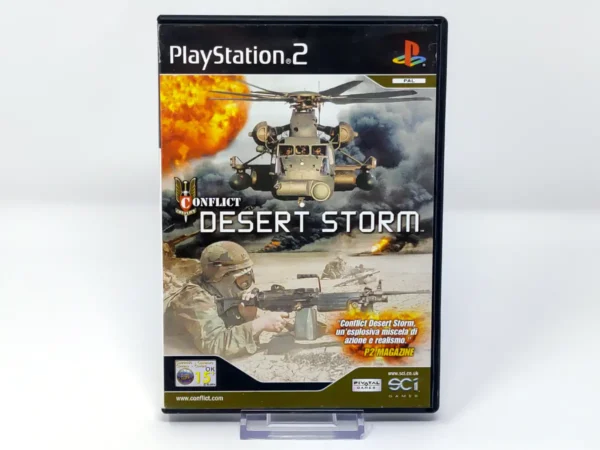 Portada de Conflict: Desert Storm (ITA) (Rebajado) para PlayStation 2, edición PAL Italia, de segunda mano