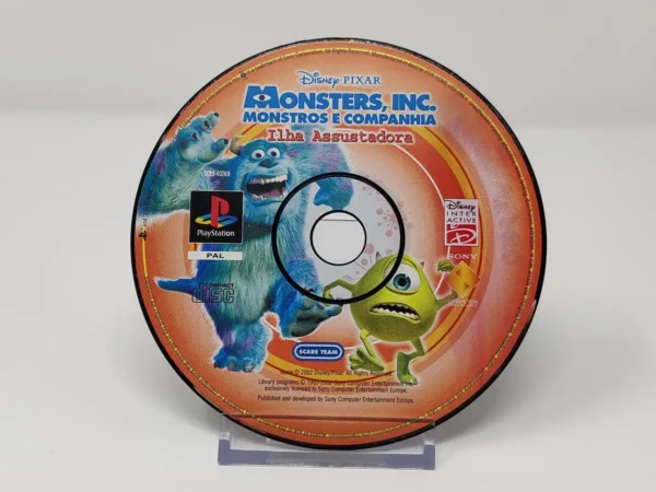 Disney/Pixar Monsters, Inc.: Monstros e Companhia - Ilha Assustadora (POR) (Disco) para PlayStation 1, de segunda mano