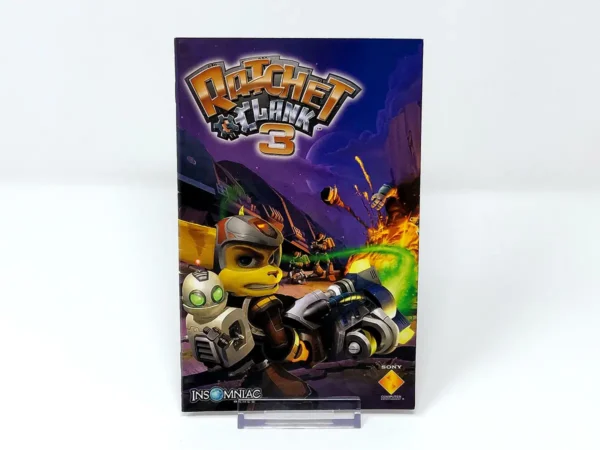 Ratchet & Clank 3 (ESP) (Platinum) (Manual) para PlayStation 2, edición PAL España, de segunda mano