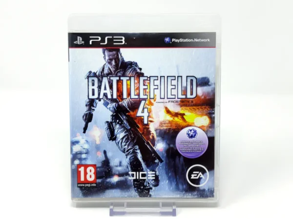 Portada de Battlefield 4 (ESP) para PlayStation 3, edición PAL España, de segunda mano