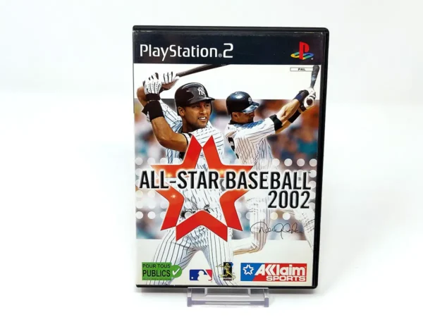 Portada de All-Star Baseball 2002 (FRA) (Rebajado) para PlayStation 2, edición PAL Francia, de segunda mano