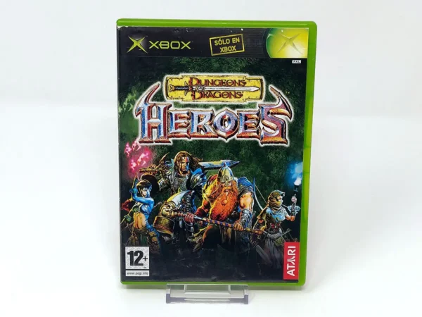 Portada de Dungeons & Dragons: Heroes (ESP) para XBOX, edición PAL España, de segunda mano