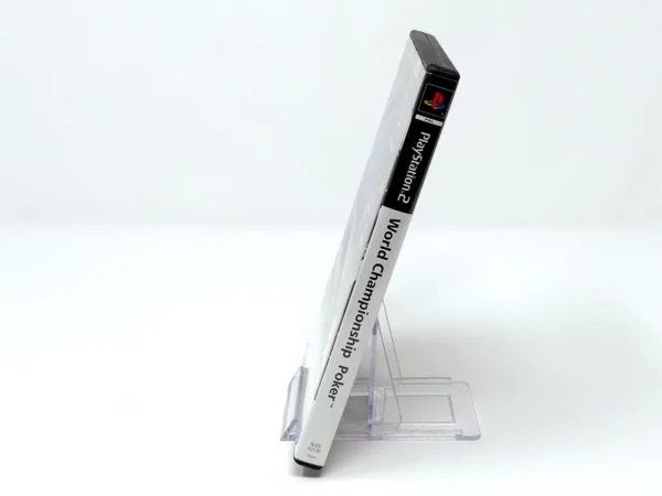 Lateral de la caja de World Championship Poker (ESP) para PlayStation 2