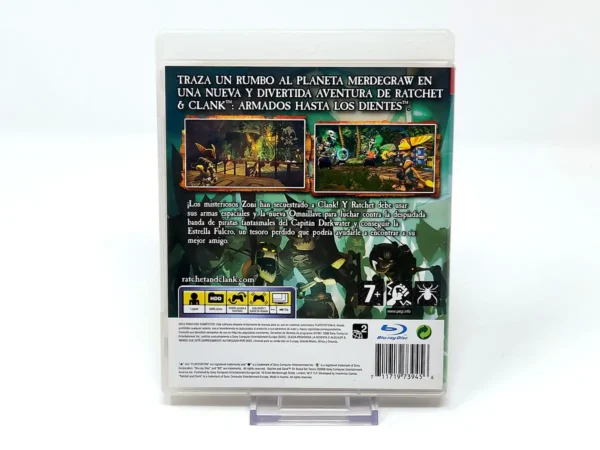 Parte trasera de Ratchet & Clank: En Busca del Tesoro (ESP) (Rebajado) para PlayStation 3, edición PAL España