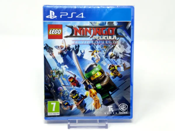 Portada de LEGO La NINJAGO Película: El Videojuego (ESP) (Precintado) para PlayStation 4, edición PAL España, nuevo