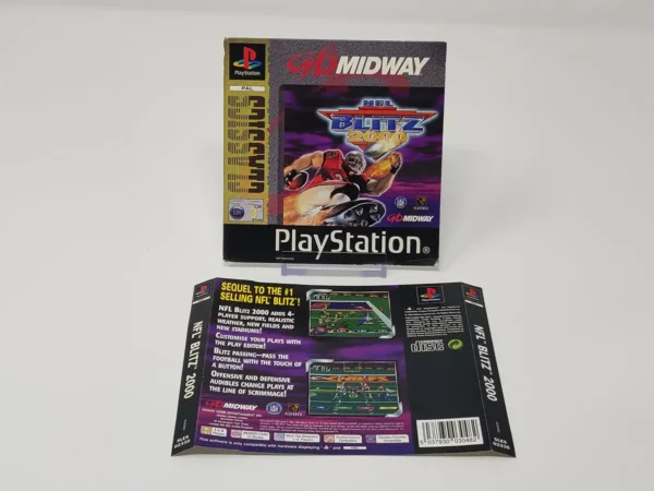 NFL Blitz 2000 (UK) (Carátula) para PlayStation 1, de segunda mano