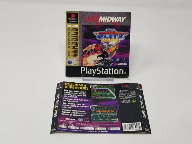 NFL Blitz 2000 (UK) (Carátula)