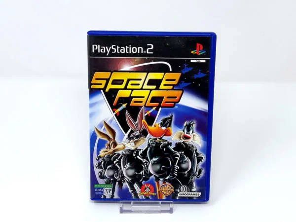 Portada de Looney Tunes: Space Race (ESP) (Rebajado) para PlayStation 2, edición PAL España, de segunda mano